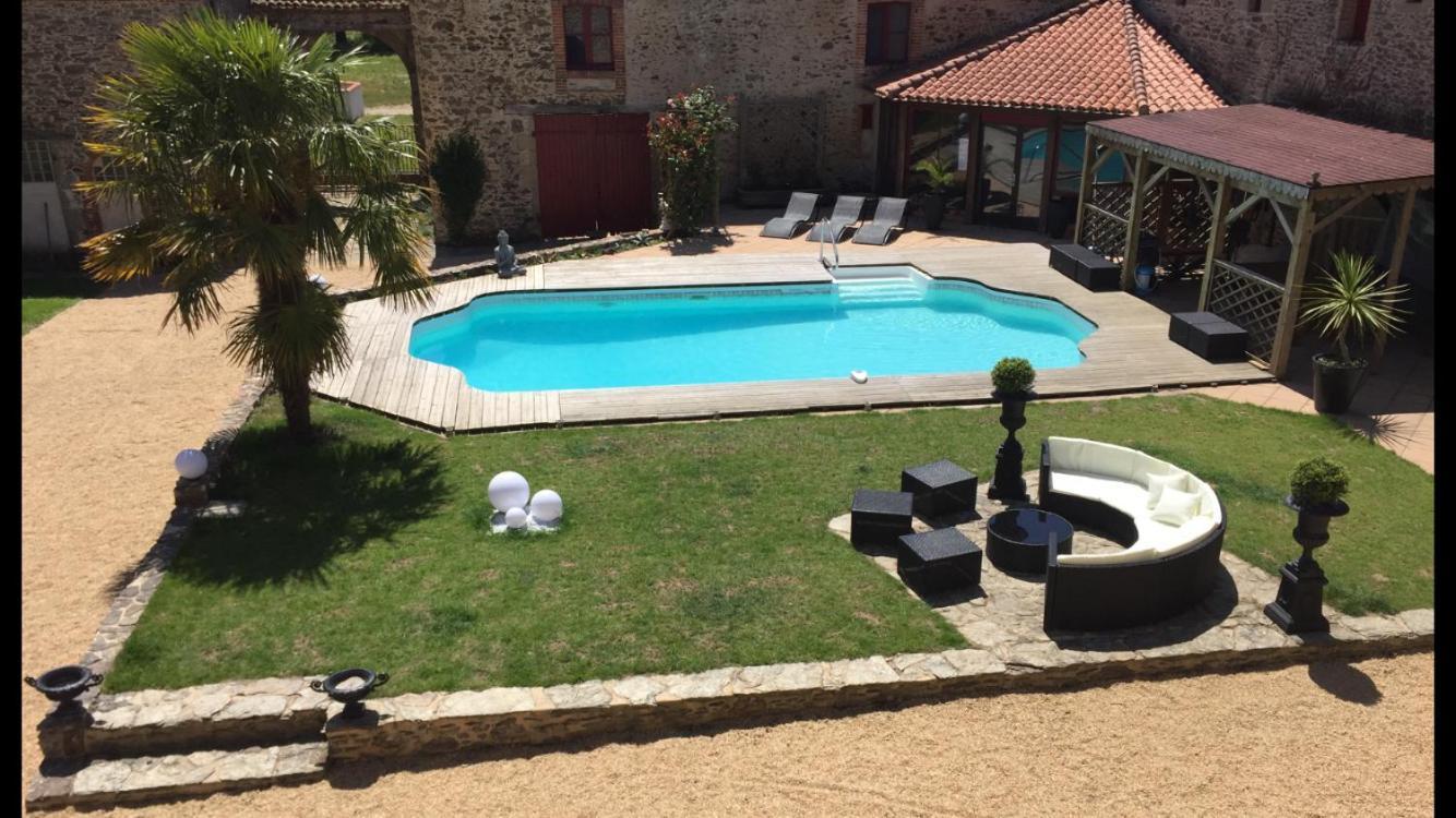 Bed and Breakfast Logis De La Clartiere Falleron Экстерьер фото